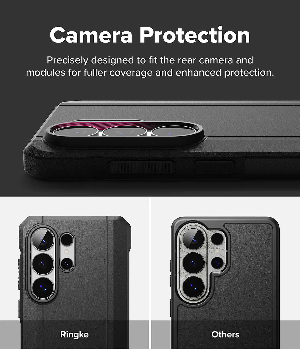 Carcasa Ringke S26 Ultra Onyx Alpha Magnetic Negra 5