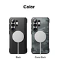 Carcasa Ringke S26 Ultra Onyx Alpha Magnetic Negra - Miniatura 8