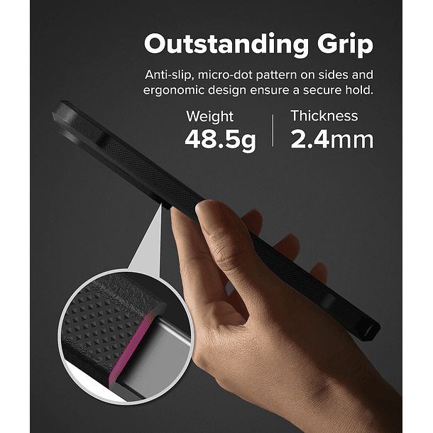 Carcasa Ringke S26 Ultra Onyx Alpha Magnetic Negra 9