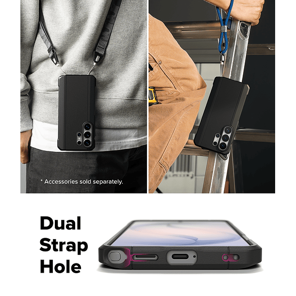 Carcasa Ringke S26 Ultra Onyx Alpha Magnetic Negra 10