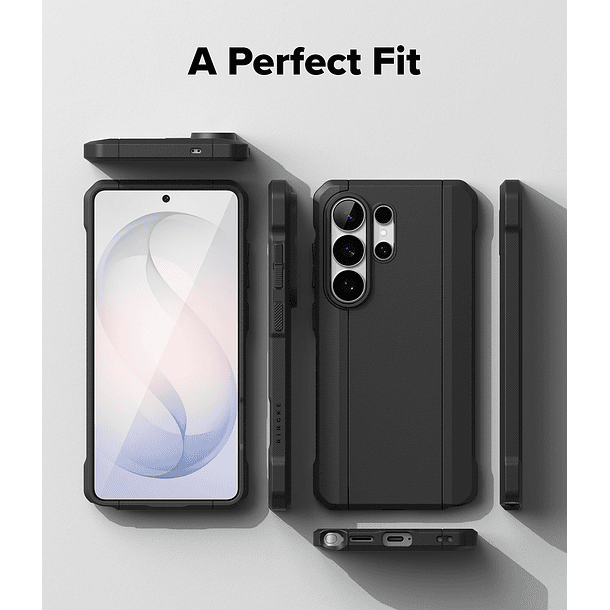 Carcasa Ringke S26 Ultra Onyx Alpha Magnetic Negra 11