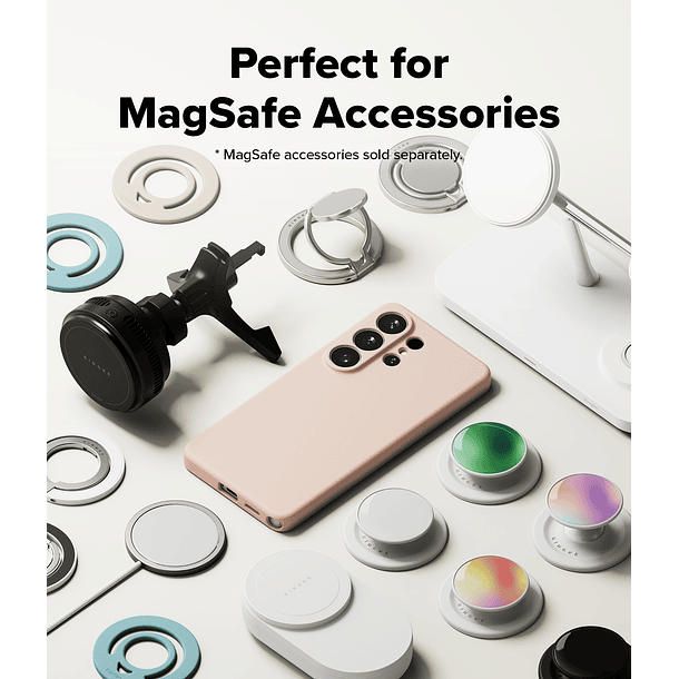 Carcasa Ringke Para Galaxy S26 Ultra SILICONE MAGNÉTICA 4