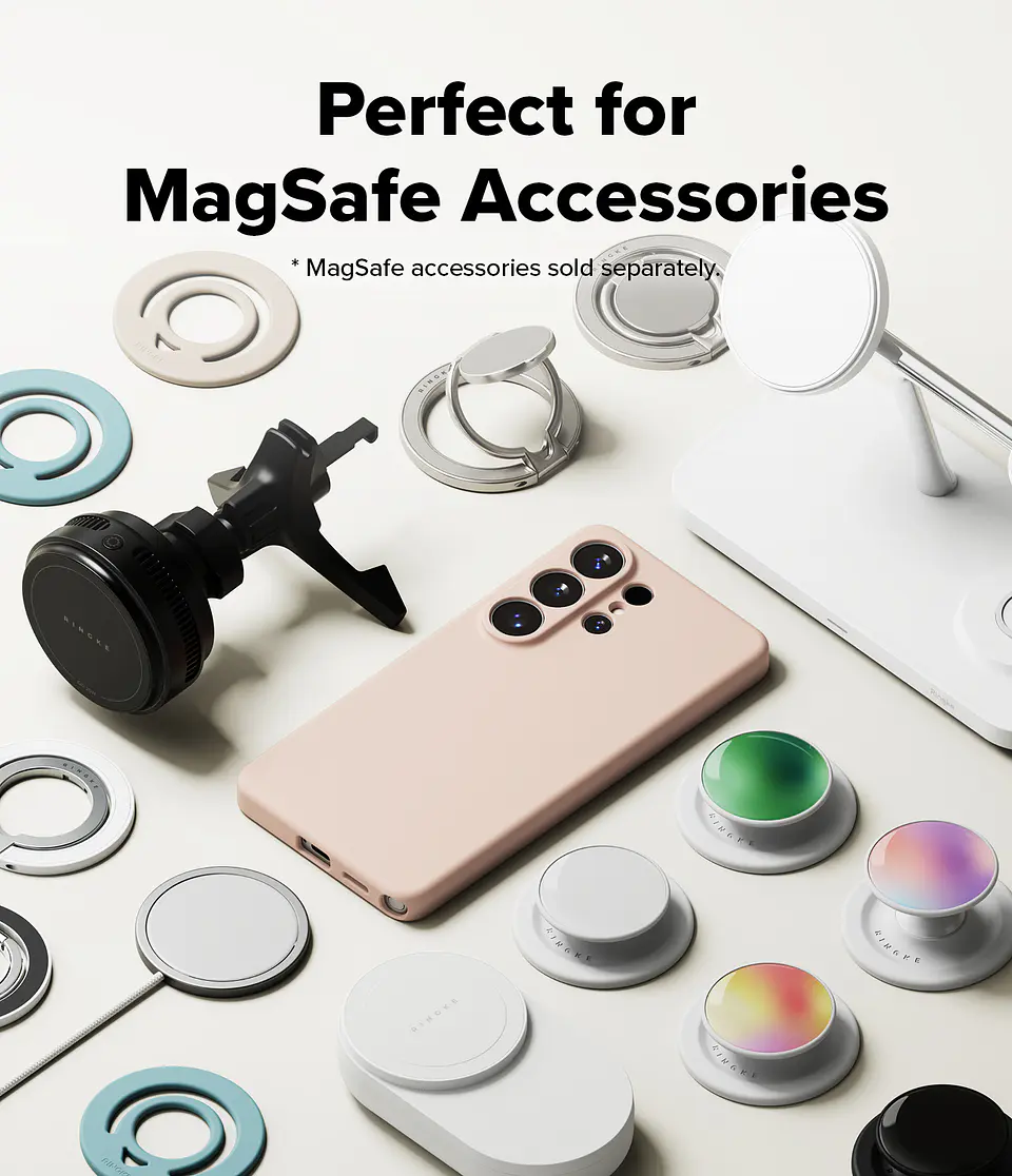 Carcasa Ringke Para Galaxy S26 Ultra SILICONE MAGNÉTICA 4
