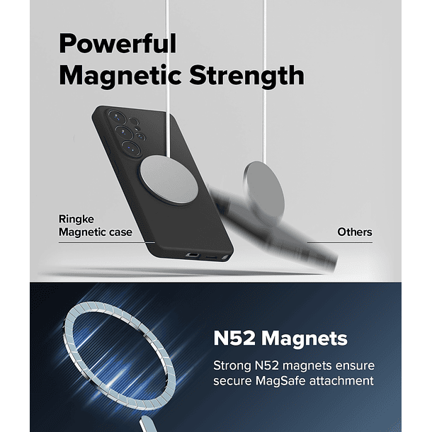 Carcasa Ringke Para Galaxy S26 Ultra SILICONE MAGNÉTICA 8