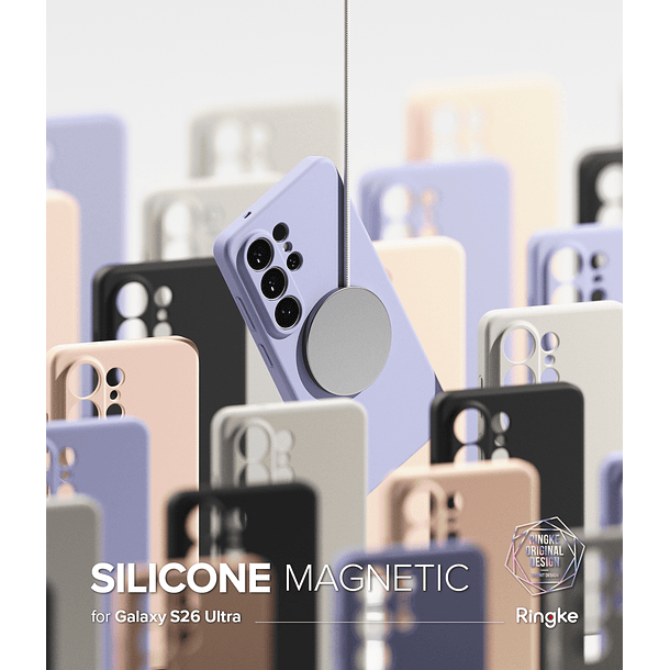 Carcasa Ringke Para Galaxy S26 Ultra SILICONE MAGNÉTICA 9