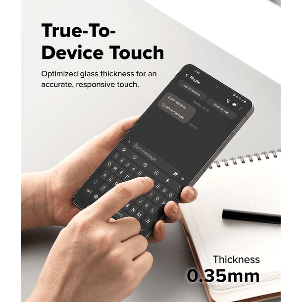 Lamina Pantalla Ringke Para Galaxy S26 Ultra (Pack 2UN) 13