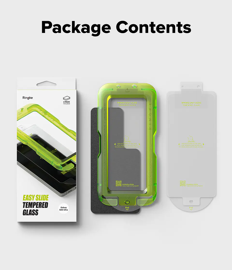 Lamina Pantalla Ringke Para Galaxy S26 Ultra (Pack 2UN) 3