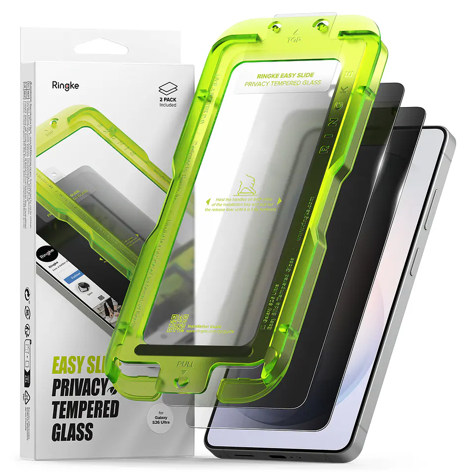 Lamina Pantalla Anti espía Ringke Galaxy S26 Ultra (Pack 2UN) 1