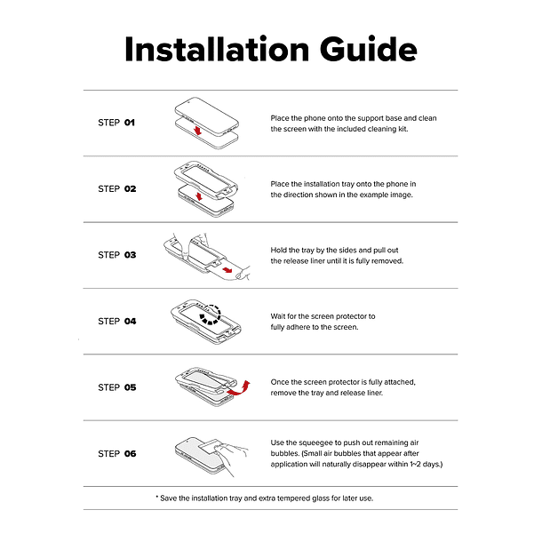 Lamina Pantalla Anti espía Ringke Galaxy S26 Ultra (Pack 2UN) 10