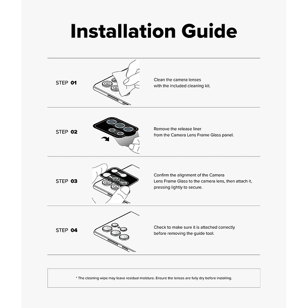 Protector Camara Ringke Para Galaxy S26 Ultra (2 Pack) 2