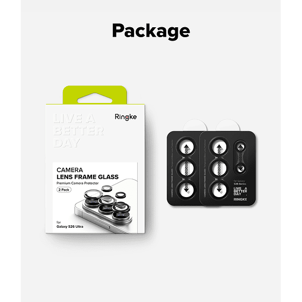 Protector Camara Ringke Para Galaxy S26 Ultra (2 Pack) 9