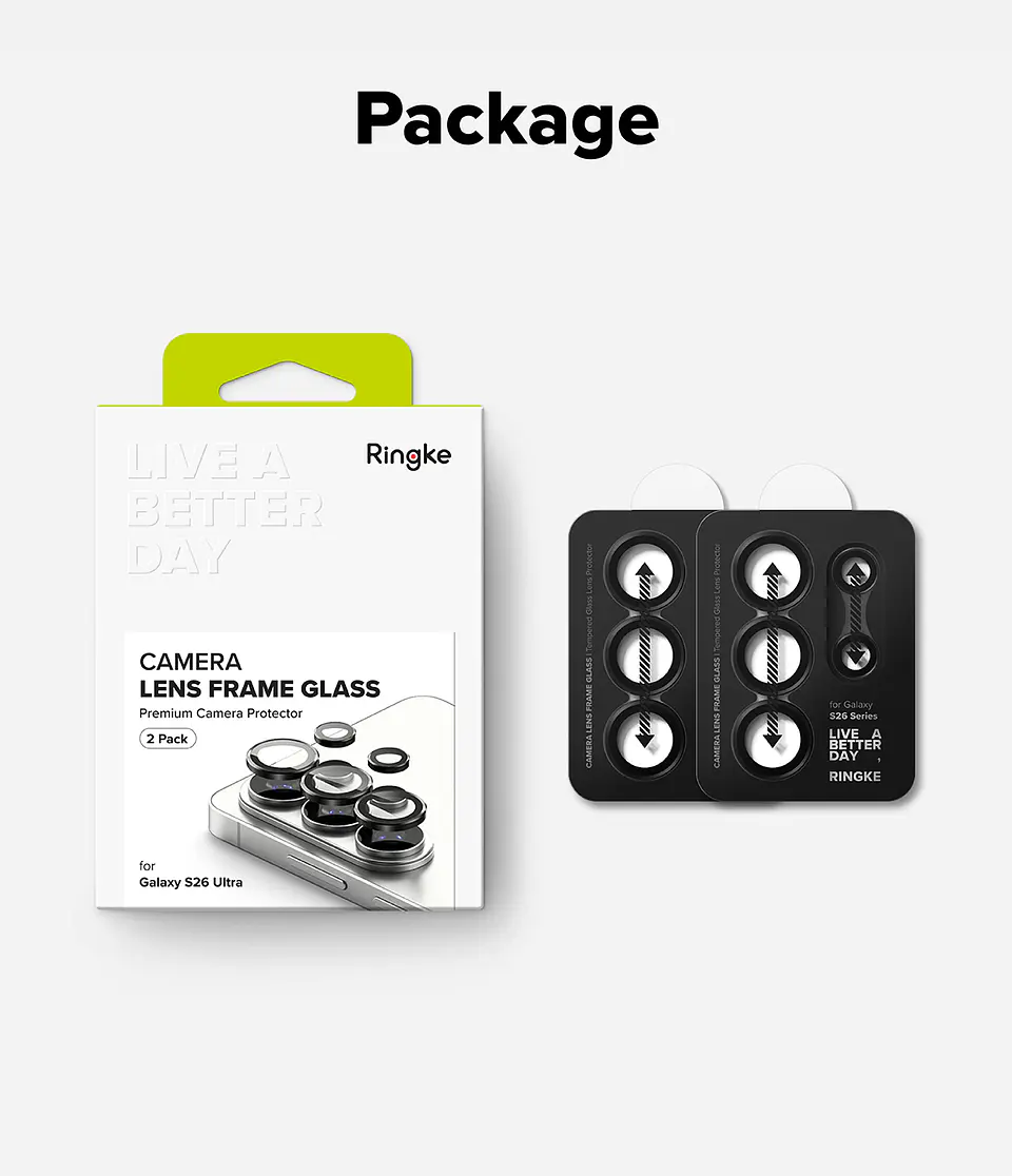 Protector Camara Ringke Para Galaxy S26 Ultra (2 Pack) 9