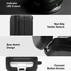 Carcasa Funda Ringke Para Buds 4 / 4 Pro Onyx Magnetic 11