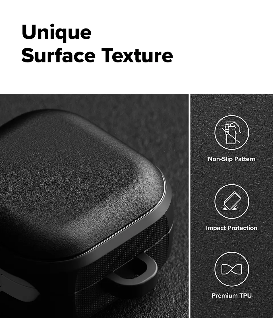 Carcasa Funda Ringke Para Buds 4 / 4 Pro Onyx Magnetic 13