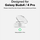 Carcasa Funda para Galaxy Buds 4 / 4 Pro Silicona 6