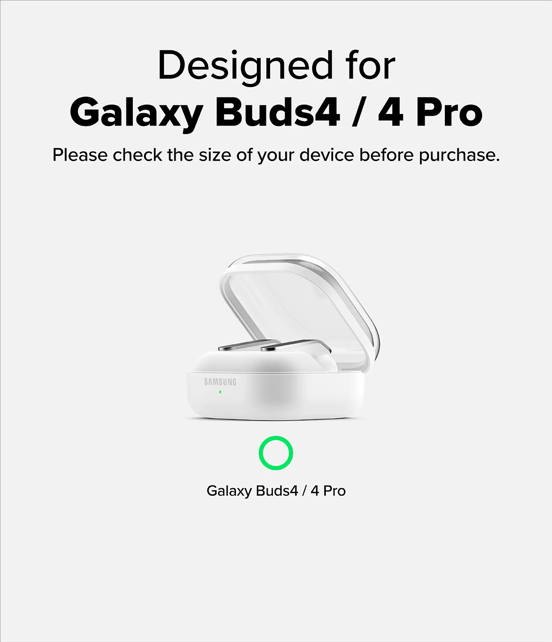 Carcasa Funda para Galaxy Buds 4 / 4 Pro Silicona 6