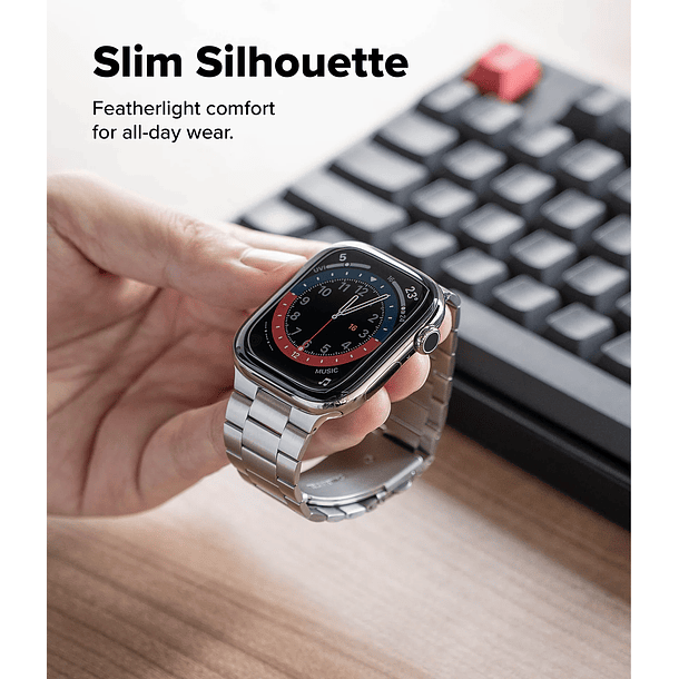 Correa Metálica Ringke Para Apple Watch 44/45/46/49mm 4