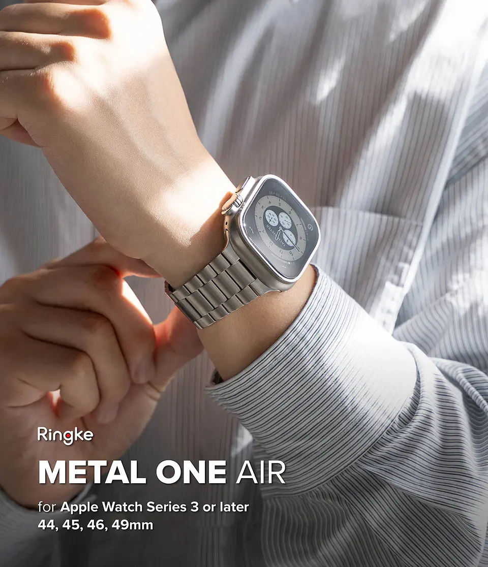 Correa Metálica Ringke Para Apple Watch 44/45/46/49mm 5