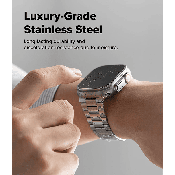 Correa Metálica Ringke Para Apple Watch 44/45/46/49mm 9