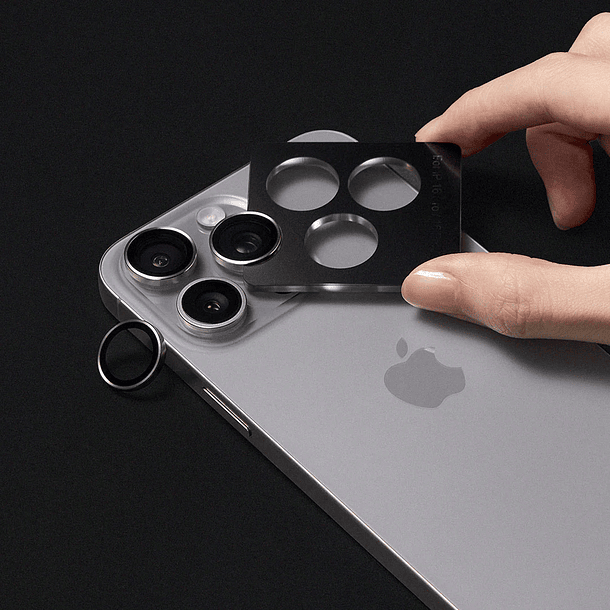 Protector Camara Rhinoshield para iPhone 17 Pro / 17 Pro Max / 16 Pro / 16 Pro Max 8