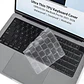 Protector Teclado Silicona Para Macbook Neo / Air 13,6 M5 M4 M3 M2 - Miniatura 3