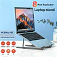 HUB para 8 en 1 HUB Para Macbook / Notebook HDMI 4K - Miniatura 5