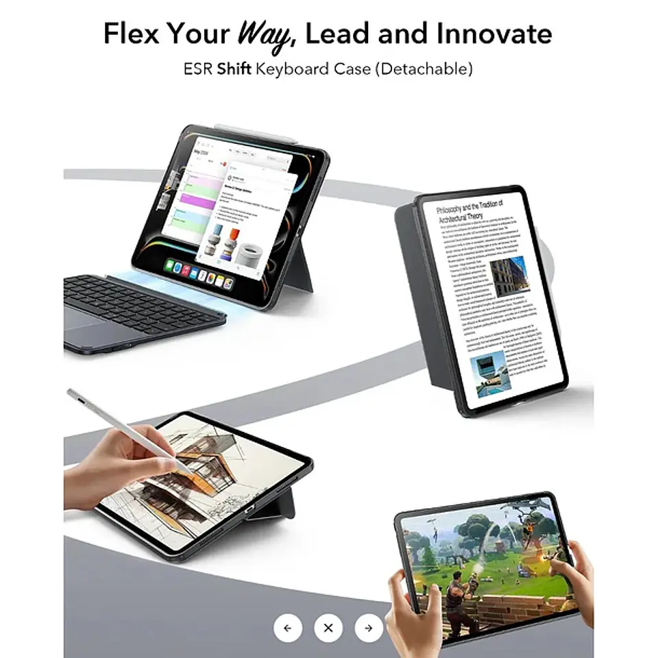 Funda con Teclado ESR Shift para iPad Pro 11