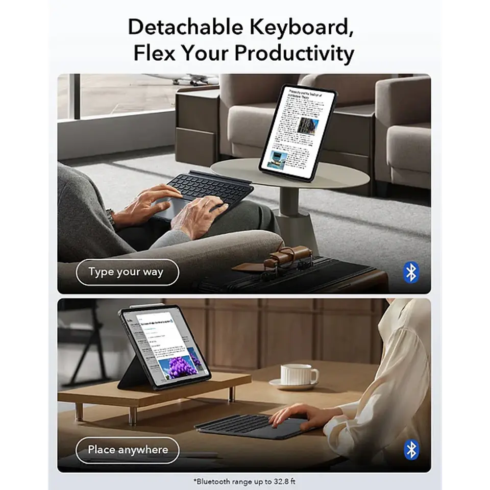 Funda con Teclado ESR Shift para iPad Pro 11