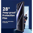 Lámina Protectora Pantalla Para S26 Ultra Anti Espía Auto Instalable 2