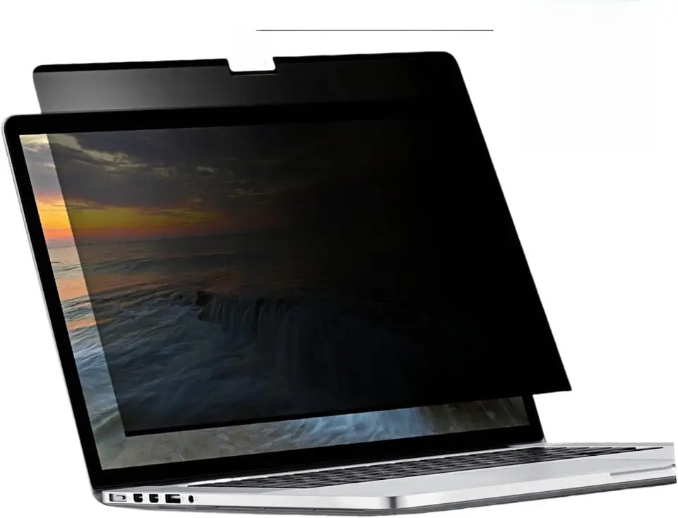 Vidrio Anti Espia Magnético para Macbook Air M5 M4 M3 M2 13,6