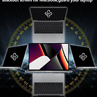 Vidrio Anti Espia Magnético para Macbook Air M5 M4 M3 M2 13,6