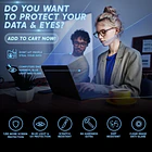 Vidrio Anti Espia Magnético para Macbook Air M5 M4 M3 M2 13,6