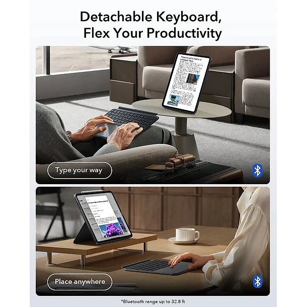 Funda con Teclado ESR Shift para iPad Pro 13