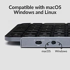 Teclado Inalámbrico Keychron B6 Pro 2.4ghz - Bluetooth Ultra Delgado 5