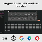 Teclado Inalámbrico Keychron B6 Pro 2.4ghz - Bluetooth Ultra Delgado 6