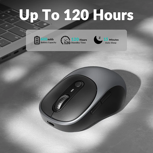 Mouse Keychron BM24 Inalambrico 2.4GHZ + Bluetooth 4