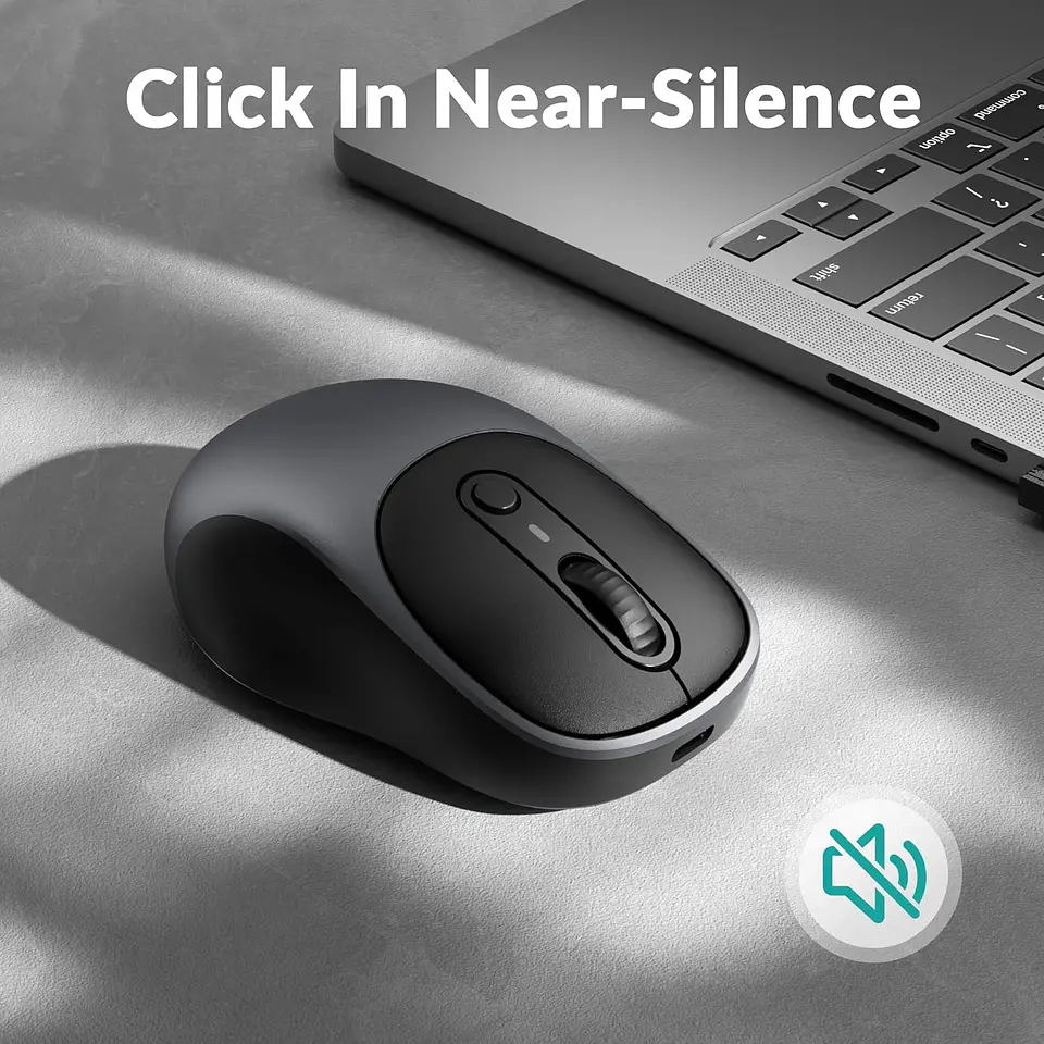 Mouse Keychron BM24 Inalambrico 2.4GHZ + Bluetooth 7