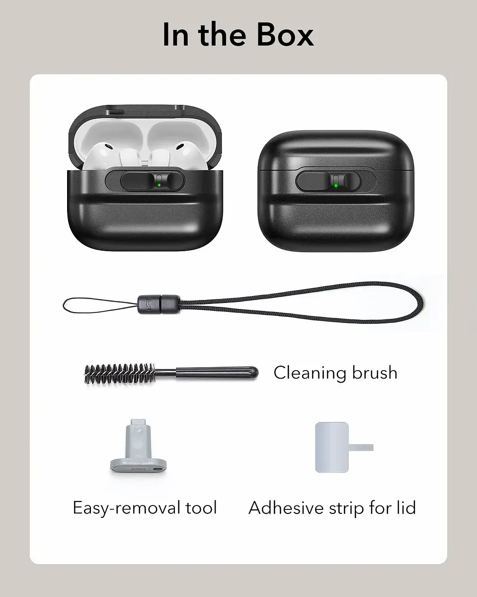 Carcasa Funda ESR Pulse Para AirPods Pro 3 4