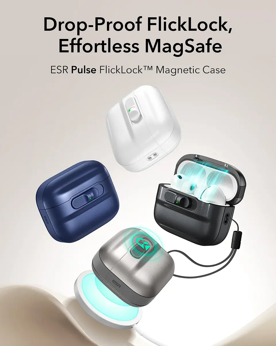 Carcasa Funda ESR Pulse Para AirPods Pro 3 5
