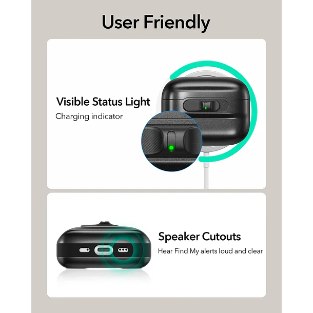 Carcasa Funda ESR Pulse Para AirPods Pro 3 6