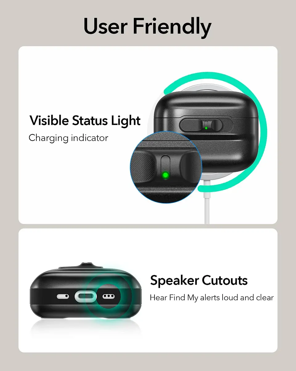 Carcasa Funda ESR Pulse Para AirPods Pro 3 6