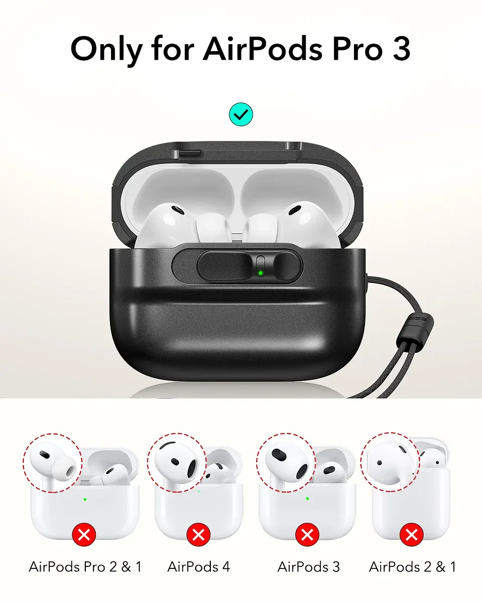 Carcasa Funda ESR Pulse Para AirPods Pro 3 7