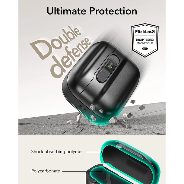 Carcasa Funda ESR Pulse Para AirPods Pro 3 8