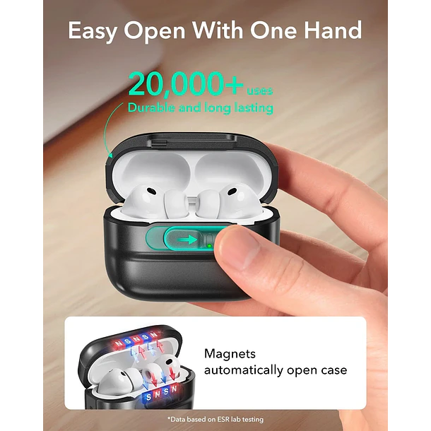 Carcasa Funda ESR Pulse Para AirPods Pro 3 9
