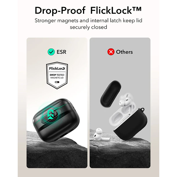Carcasa Funda ESR Pulse Para AirPods Pro 3 10