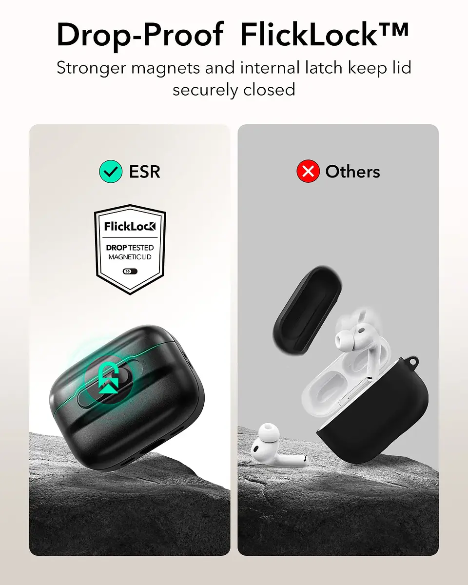 Carcasa Funda ESR Pulse Para AirPods Pro 3 10