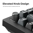 Teclado Keychron V1 Ultra 8K Inalámbrico 2.4GHZ Negro 75% 4
