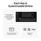 Teclado Keychron V1 Ultra 8K Inalámbrico 2.4GHZ Negro 75% - Miniatura 7