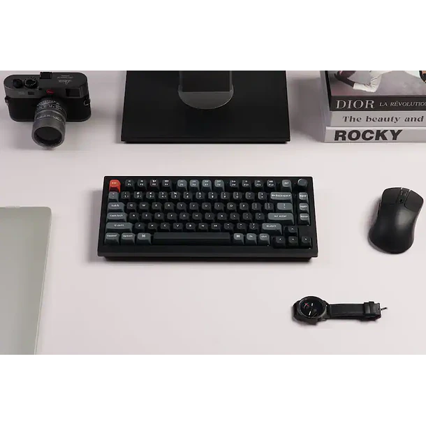Teclado Keychron V1 Ultra 8K Inalámbrico 2.4GHZ Negro 75% 9