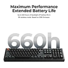 Teclado Keychron V6 Ultra 8K Inalambrico 2.4Ghz Negro 4